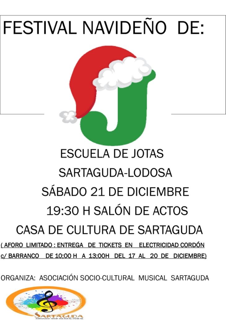 Festival navideño de: escuela de jotas Sartaguda - Lodosa