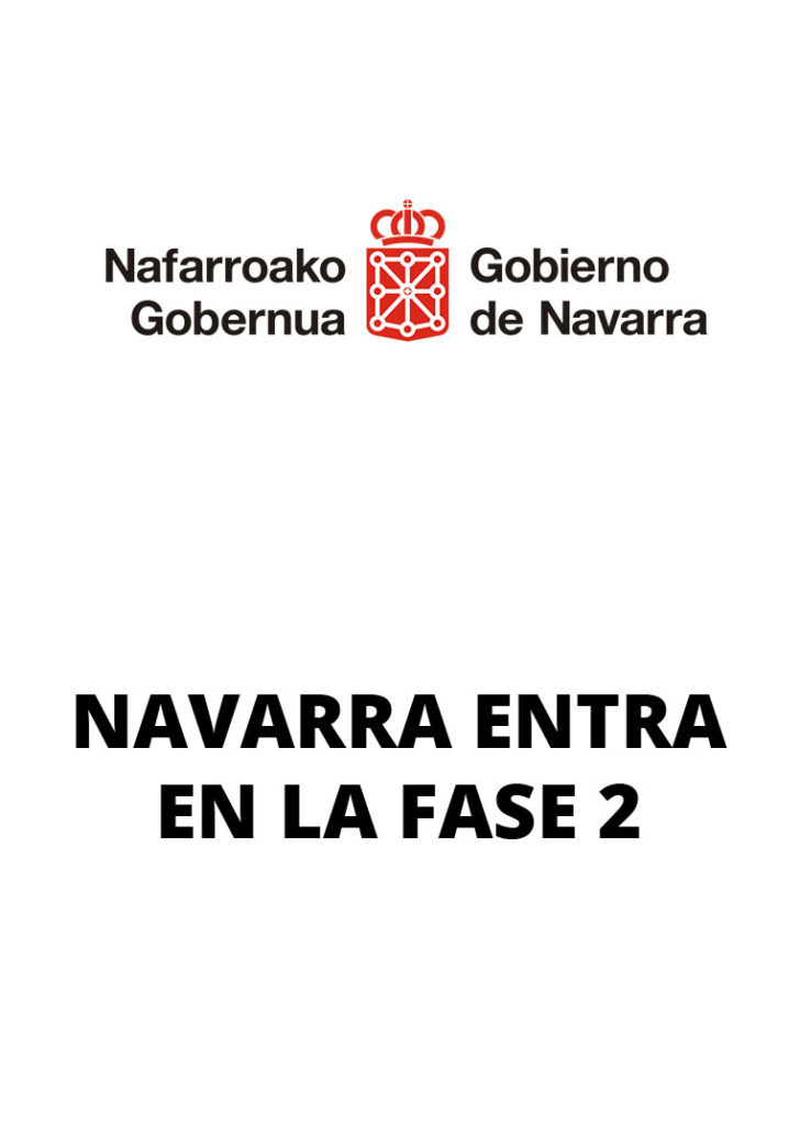 Navarra entra en la Fase 2 del Plan para la Transición hacia una nueva normalidad