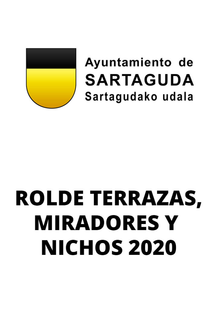 El plazo de pago en periodo voluntario del ROLDE TERRAZAS, MIRADORES Y NICHOS del año 2020, comienza el próximo día 31 de diciembre de 2020