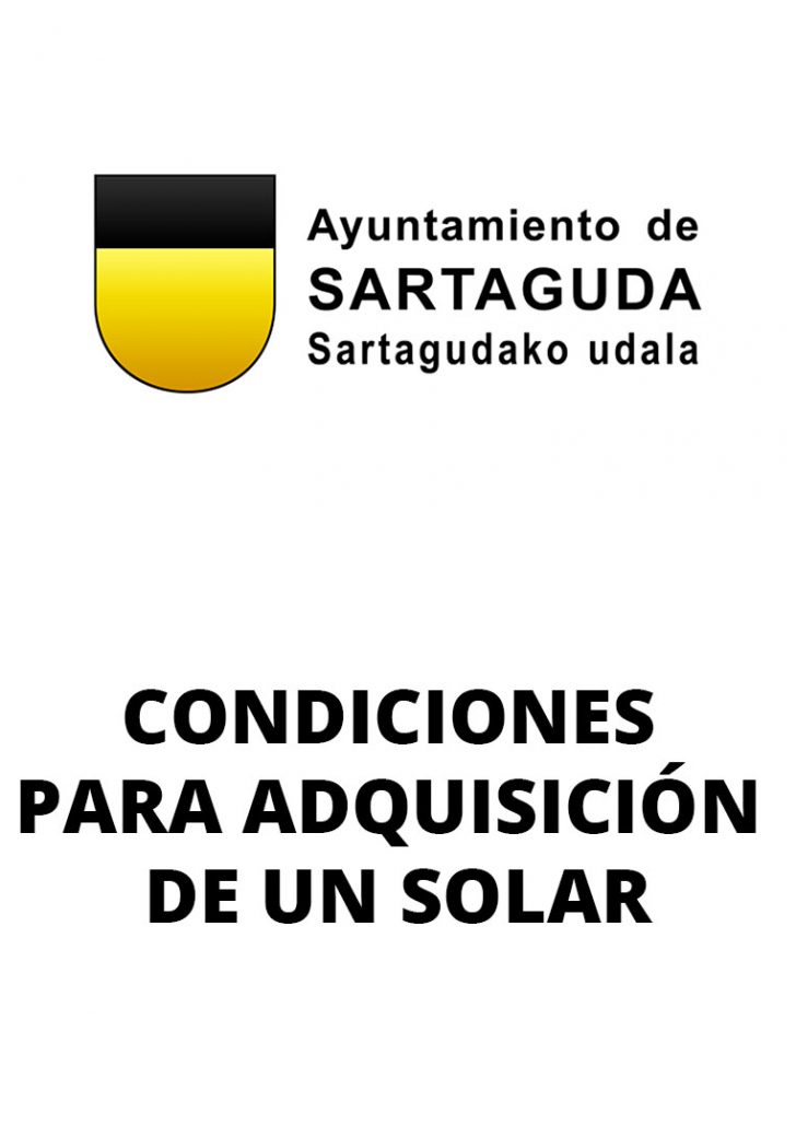 En el pleno ordinario de 30 de marzo de 2022 se aprobó el pliego de condiciones que regirán la adquisición de una solar