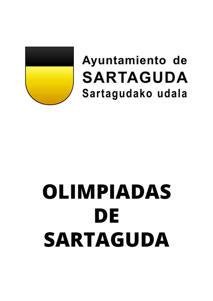 El ayuntamiento de Sartaguda informa sobre la celebración de unas olimpiadas en las que se realizaran diferentes actividades.