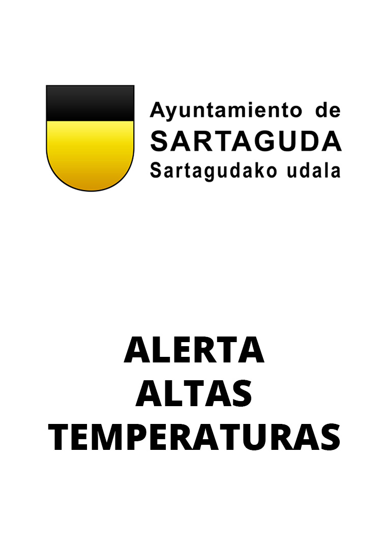 Alerta Altas Temperaturas SARTAGUDA