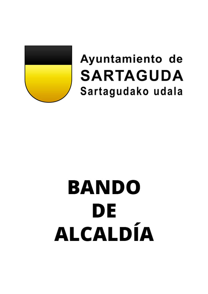 El Ayuntamiento de Sartaguda informa sobre la obligatoriedad de limpieza y adecentamiento de solares, parcelas.