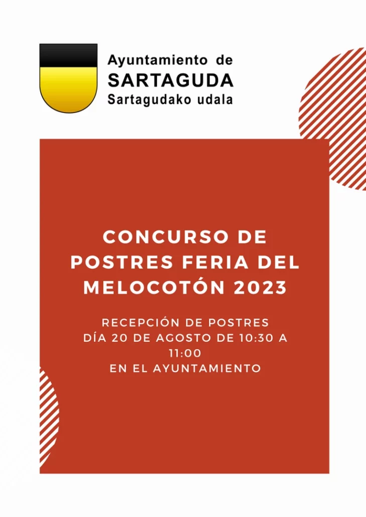 ¡Participa en el emocionante Concurso de Postres de la Feria del Melocotón 2023!