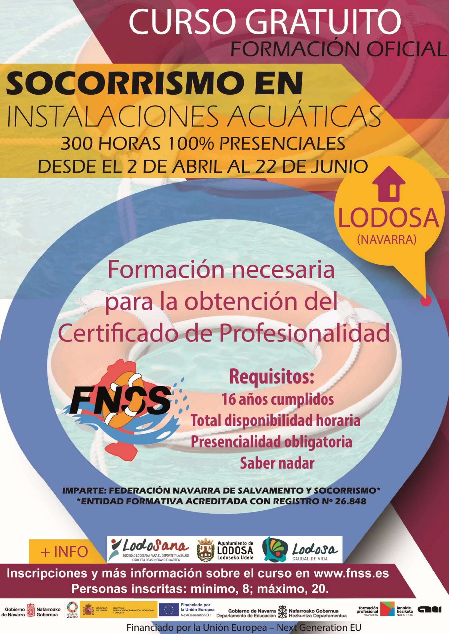 Curso socorrismo Lodosa img