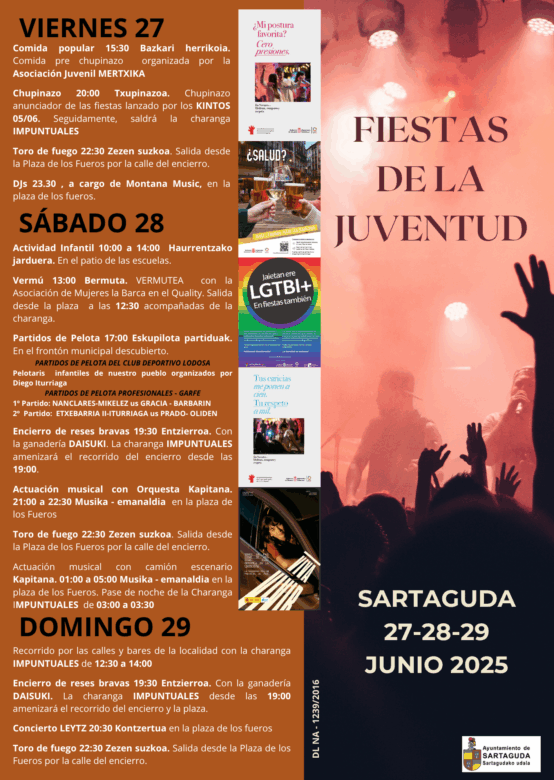 FIESTAS DE LA JUVENTUD FIESTAS DE LA JUVENTUD