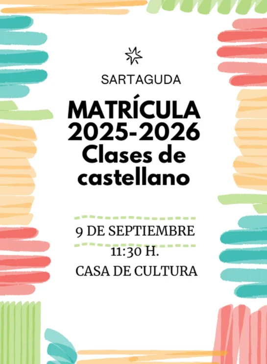 Matriculas Clases de castellano img