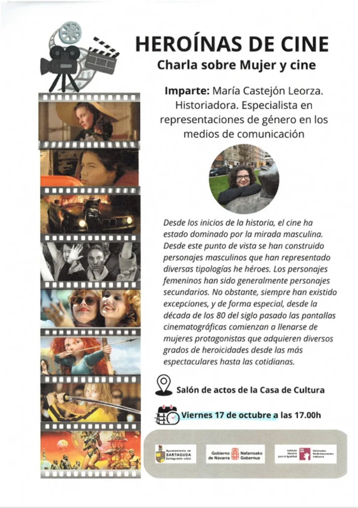 La historiadora María Castejón Leorza, especialista en representaciones de género en los medios de comunicación.