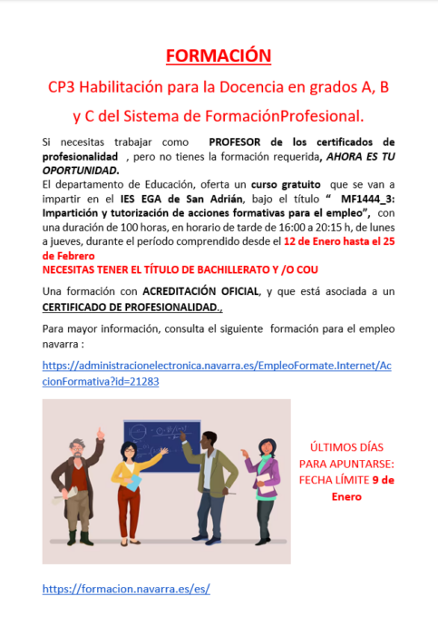 Formacion docencia Formacion docencia