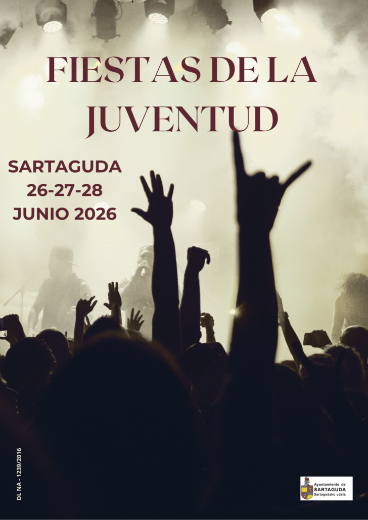 Sartaguda celebra las Fiestas de la Juventud 2026 con música, actividades, encierros, DJs y ambiente festivo.