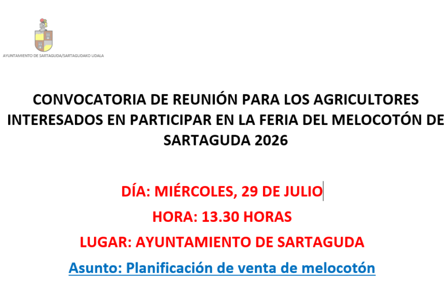 Aviso agricultura Aviso agricultura