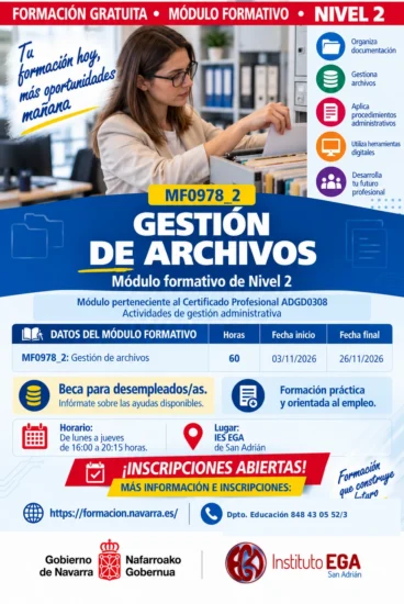 10 Cartel MF0978_2 Gestión de archivos 10 Cartel MF0978_2 Gestión de archivos